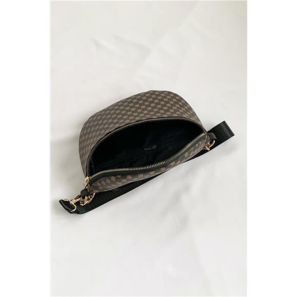 Printed PU Leather Sling Bag - Picture 5 of 16